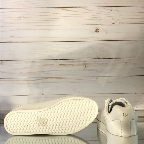 NWOT Rag & Bone RB1 Off-White Leather Sneakers - Picture 9 of 9